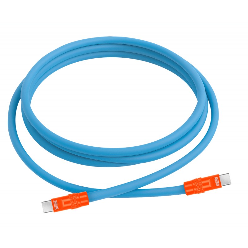 Newell Kabel USB-C - USB-C 100W, 2m sylicone (plavi)