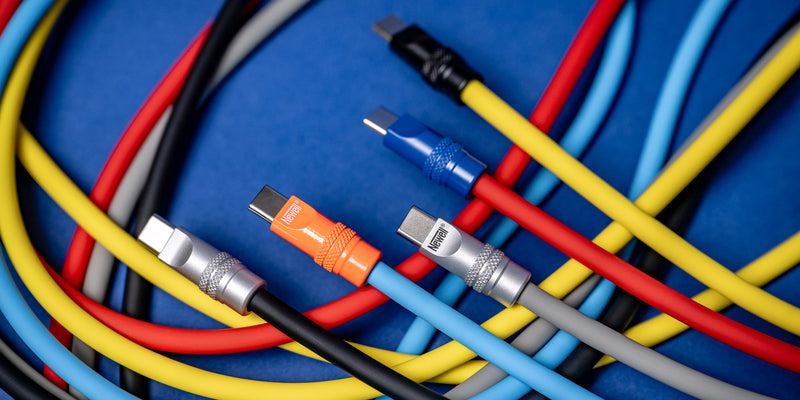 Newell Kabel USB-C - USB-C 100W, 2m sylicone (žuti)