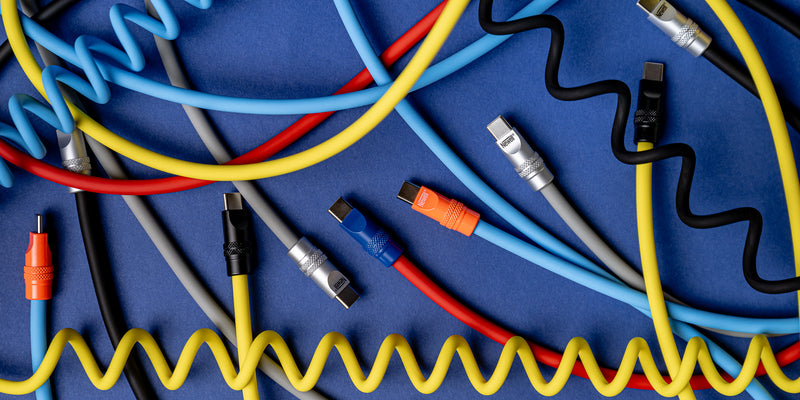 Newell Kabel USB-C - USB-C 100W, 2m sylicone (žuti)