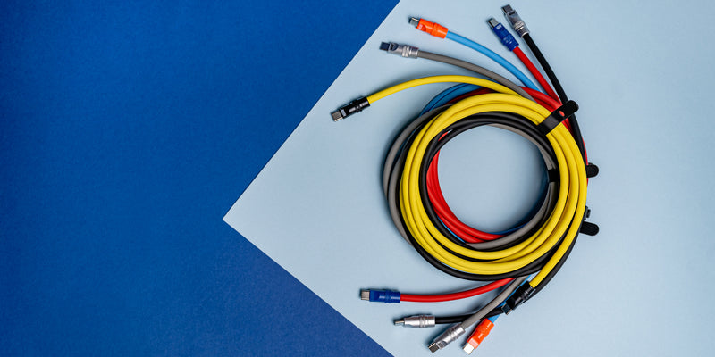 Newell Kabel USB-C - USB-C 100W, 2m sylicone (žuti)