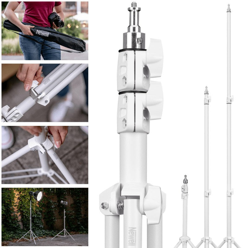 Newell Stativ za rasvjetu Taranis 200cm / bijeli