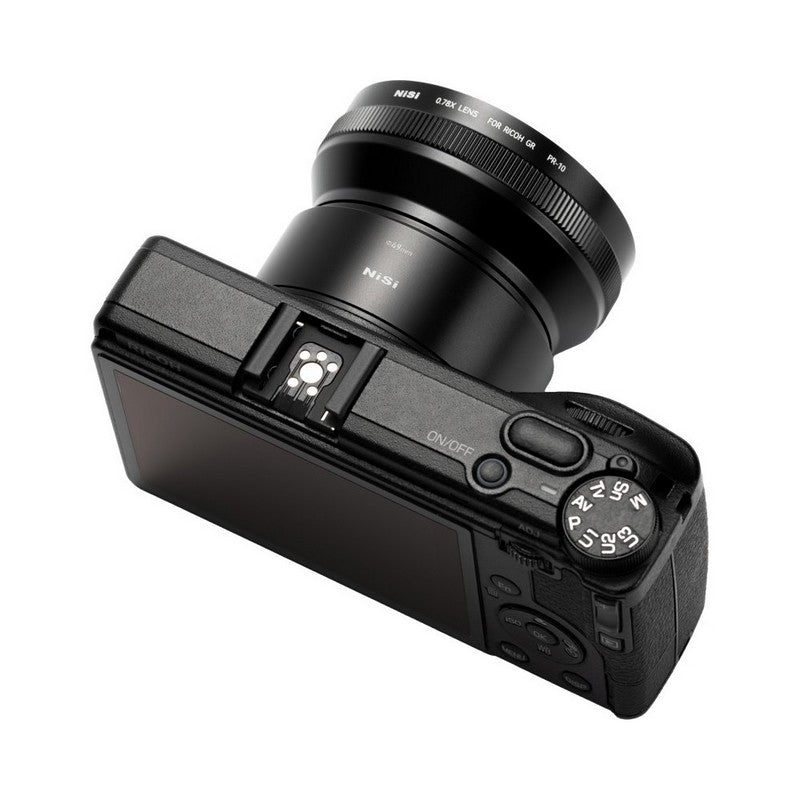 NiSi širokokutni konverzijski objektiv 0,78x za Ricoh GR seriju