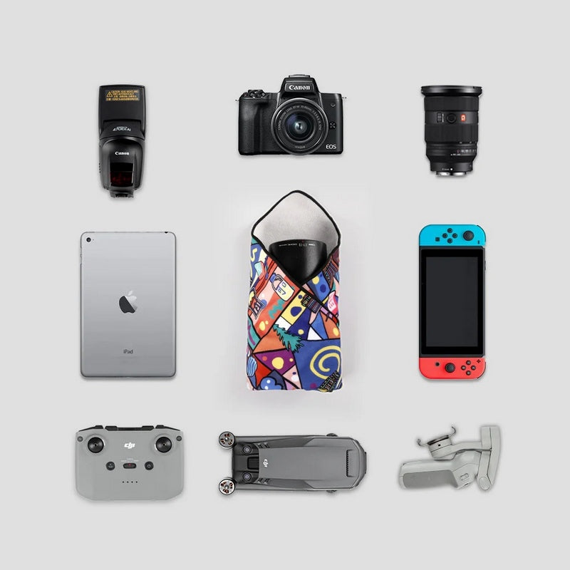 PGYTECH Protective Wrap (Pop Collage) S 35x35cm/ microfiber zaštita za objektiv/fotoaparat