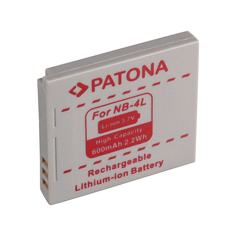Patona Baterija Canon NB-4L 600mAh 3,7V