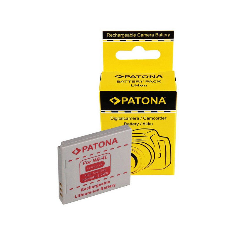 Patona Baterija Canon NB-4L 600mAh 3,7V