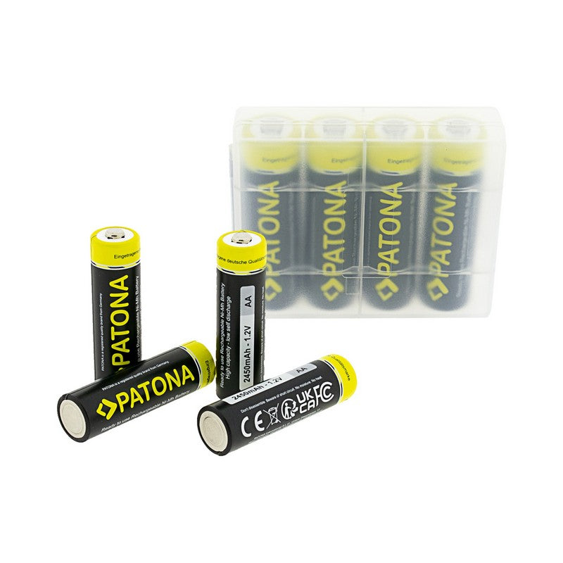 Patona Baterija AA NiMh 2450mAh LR6/LR06  4kom + kutijica