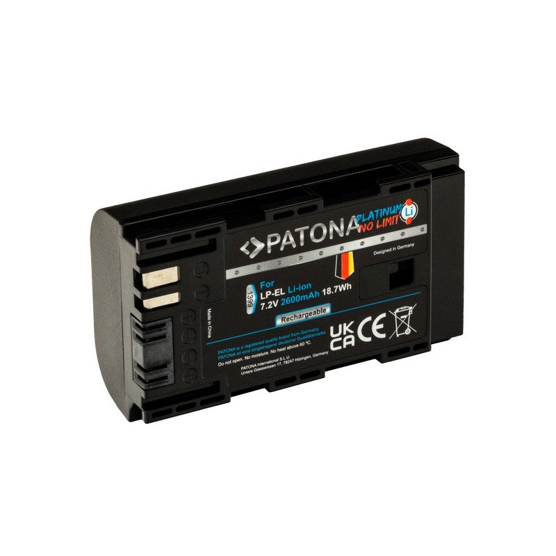 Patona Baterija Canon LP-EL PLATINUM 2600mAh 7,2V