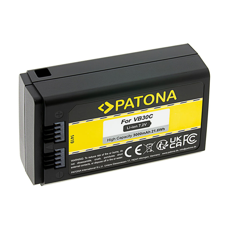 Patona Baterija Godox VB30 3000mAh 7,2V USB-C