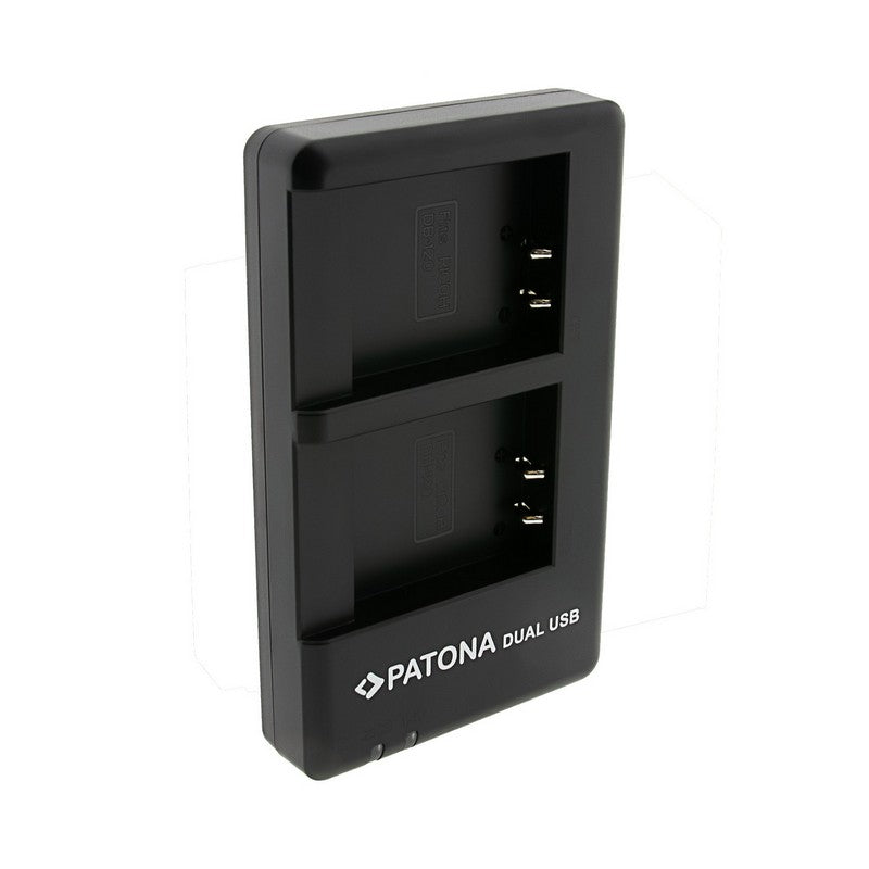 Patona Punjač DUAL FL USB-C za Ricoh DB-120