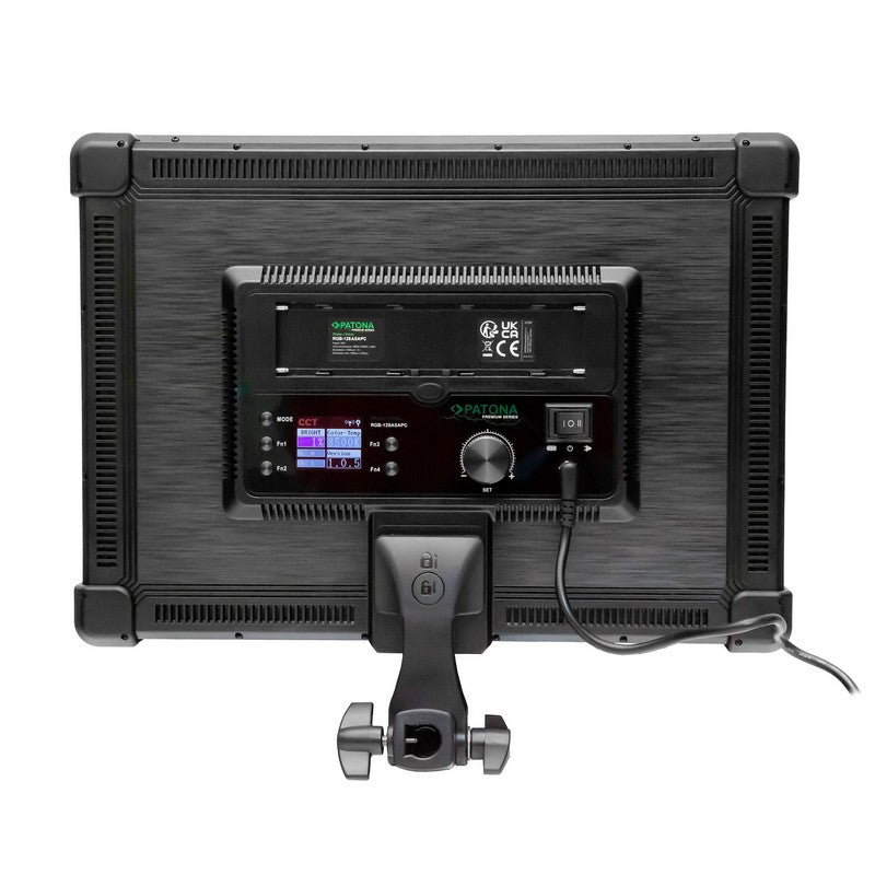 Patona LED Panel Premium RGB-128AS + 2x NPF970 + stativi (SET)