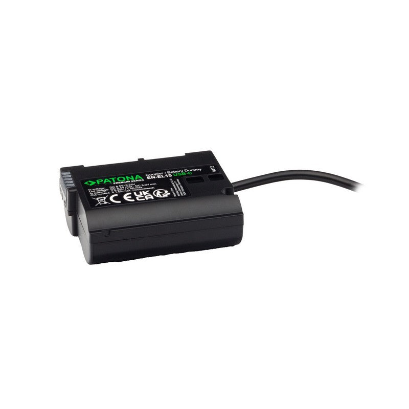 Patona Baterijski adapter USB-C za Nikon EN-EL15 / Dummy baterija