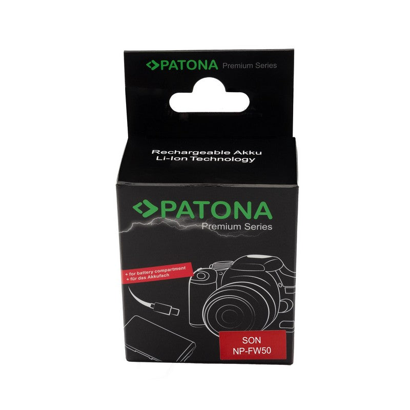 Patona Baterijski adapter Premium Sony NP-FW50 USB-C (dummy)