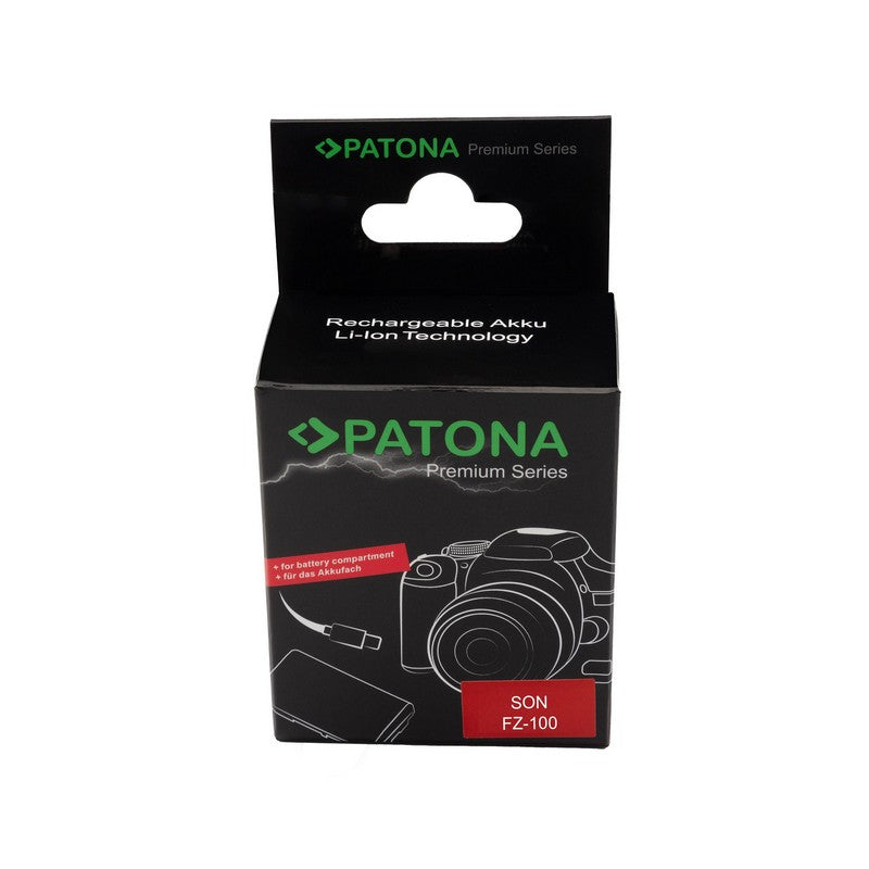 Patona Baterijski adapter USB-C za Sony NP-FZ100 / Dummy baterija