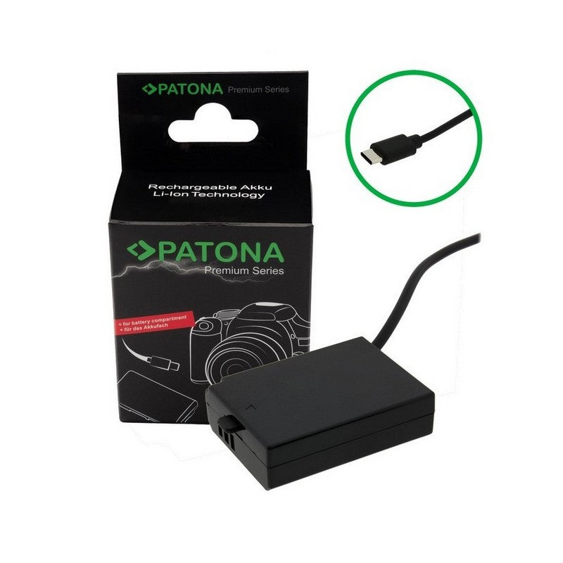 Patona Baterijski adapter Premium CANON LP-E10 USB-C (dummy)