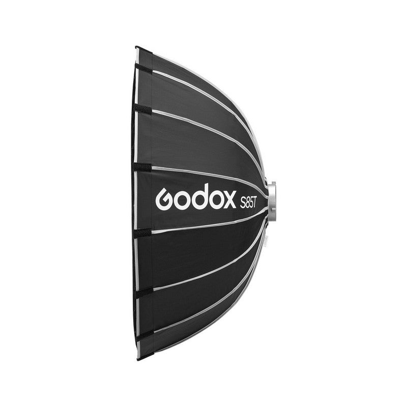 Softbox Godox S85T 85 Cm Con Ombrello A Sgancio Rapido | Compatibile Bowens Per Flash Studio | Diffusori Rimovibili Per Ritratti E Streaming