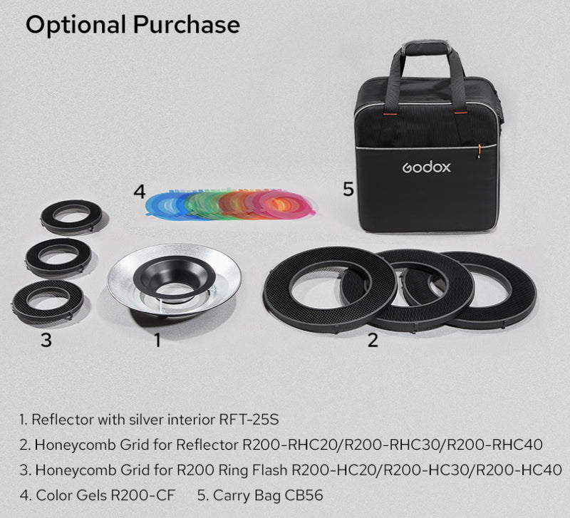 Godox Ring Fleš R200 za AD200Pro/ Pro II