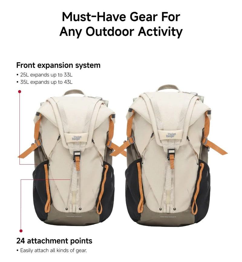 VSGO Ruksak Pocket Ranger 35 L Navy Blue (with insert)