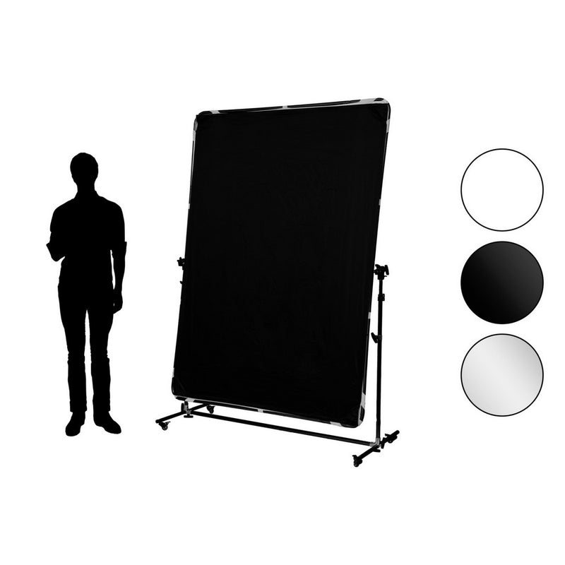 Fomei Mobilna refleksna ploha 150x200cm (bijela-difuzna,crna,srebrna)