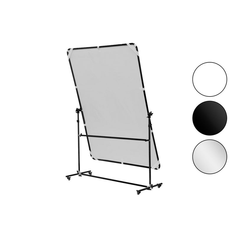 Fomei Mobilna refleksna ploha 150x200cm (bijela-difuzna,crna,srebrna)