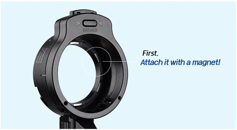 SMDV FLIP Adapter C - za Godox V1 / AD100PRO, Profoto A1, A10 bljeskalice