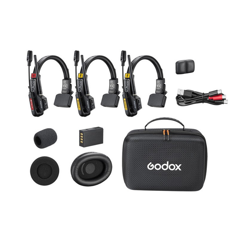 Godox Skytalk Air 3S Intercom System za 3 korisnika