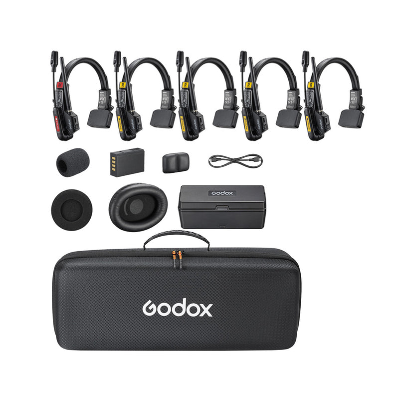 Godox Skytalk Air 5S Intercom System za 5 korisnika