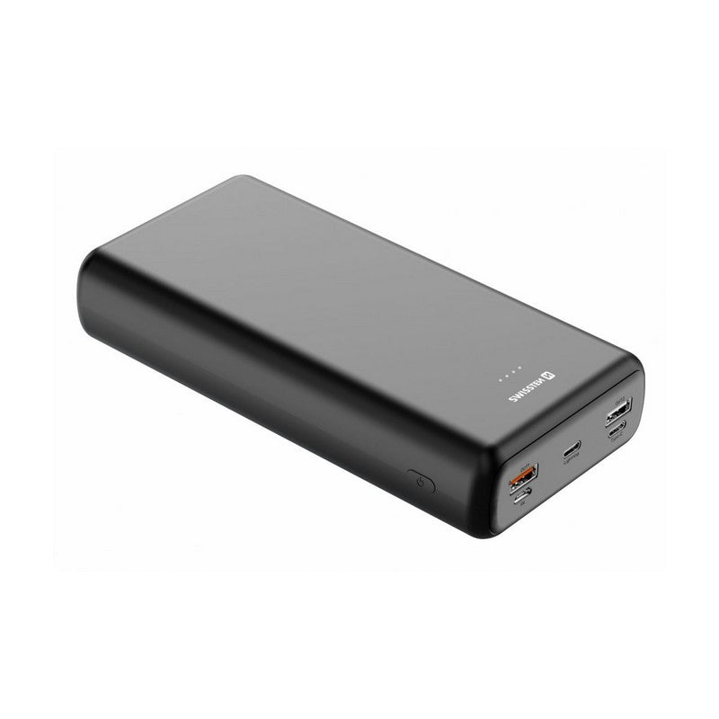 Swissten Powerbank 30000mAh, PD & QC, svi utori