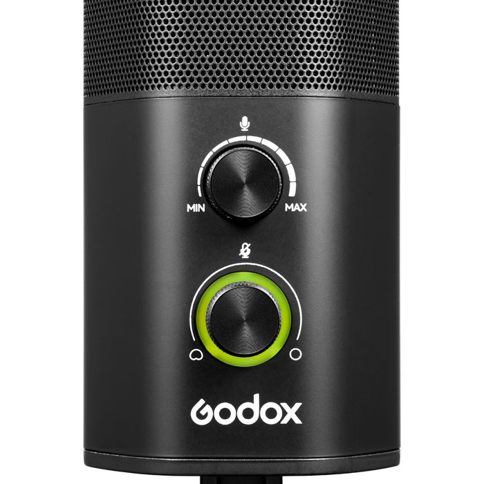 Godox Mikrofon UMic22 Dual pattern USB kondenzorski 2,4Ghz