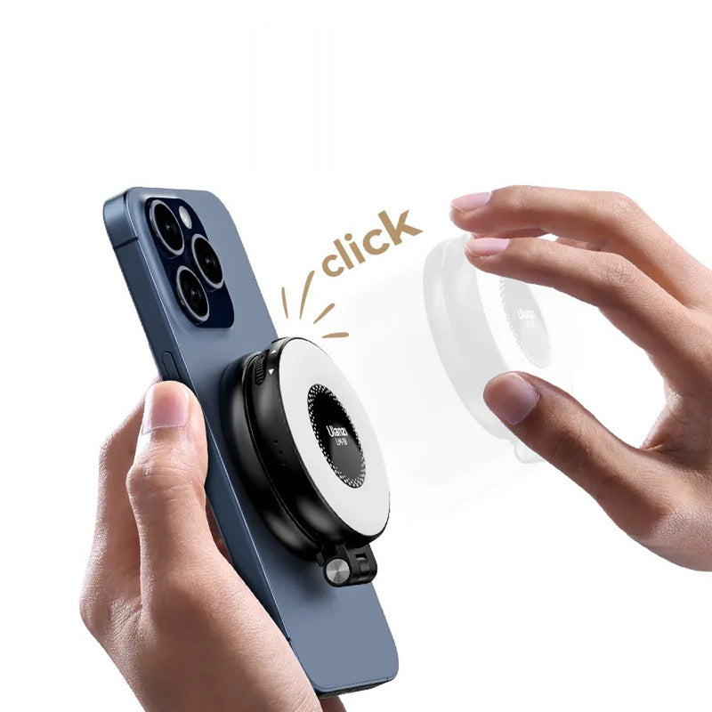 Ulanzi LED lampa LM19 Magsafe – WB (2500 K – 8500 K) Black