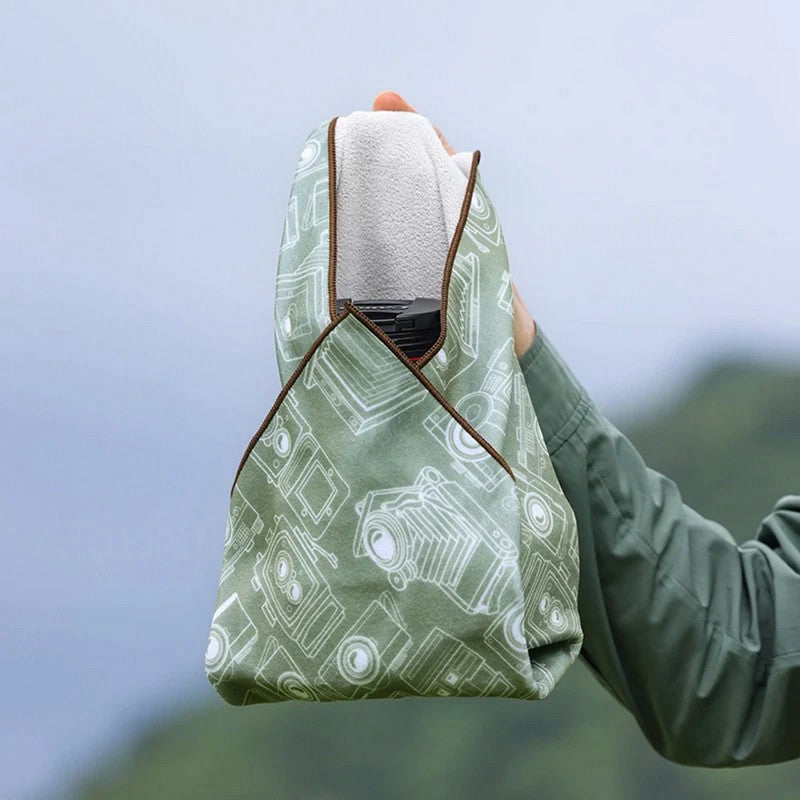 Ulanzi Protective Wrap - Green & Pattern 45x45cm / microfiber zaštita za objektiv/fotoaparat