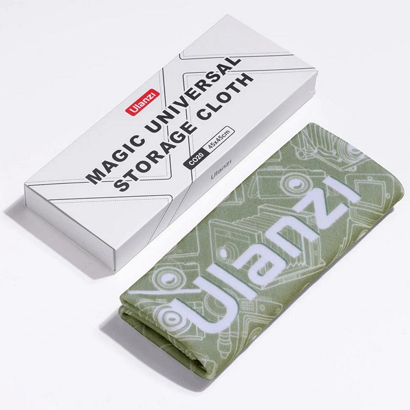 Ulanzi Protective Wrap - Green & Pattern 45x45cm / microfiber zaštita za objektiv/fotoaparat