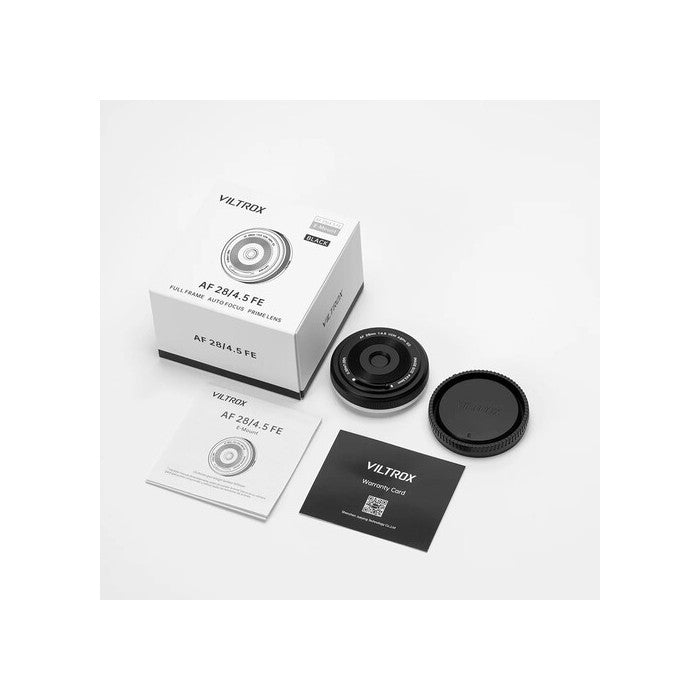 Viltrox objektiv (S) AF  28mm F4,5 Pancake / FF (Sony E-mount)