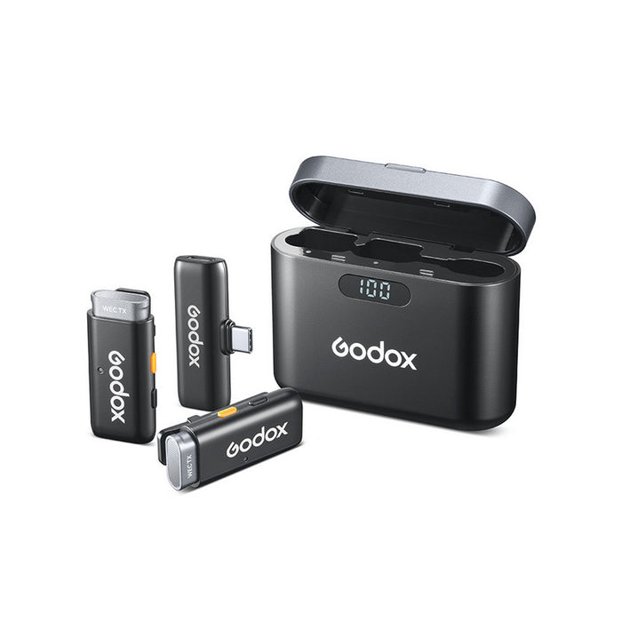 Godox Mikrofon WES USB-C KIT2 (2xodašiljač/prijemnik/punjač set)