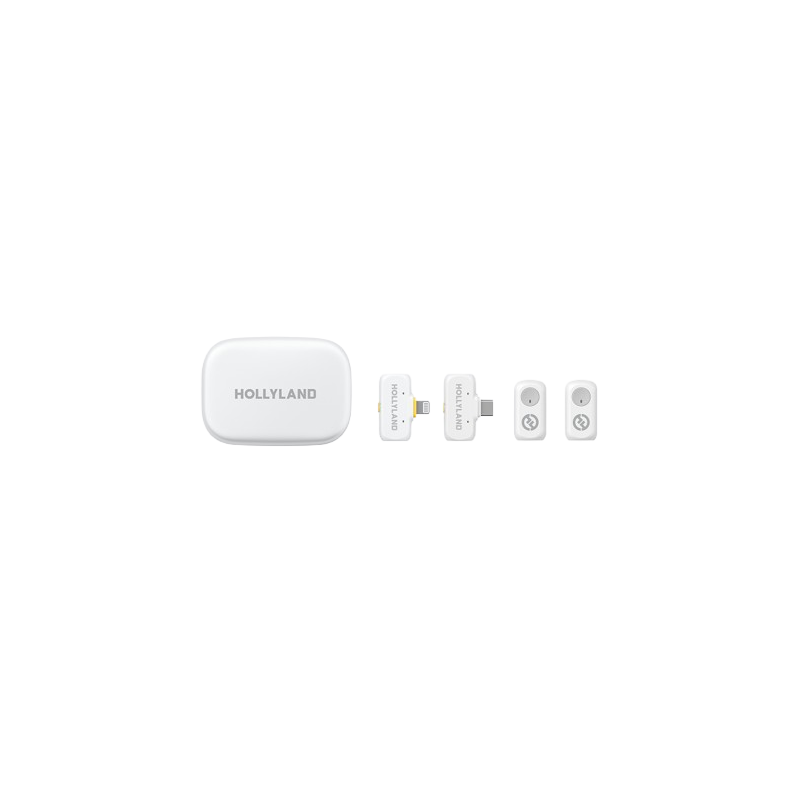 Hollyland Lark A1 Combo Ivory White
