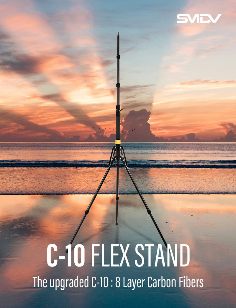 SMDV Stativ Flex stand C-10, karbonski v310cm
