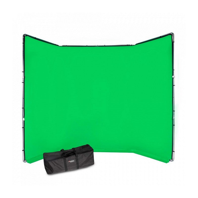 Manfrotto Chroma Key FX Background KIT Green 4x2,9m