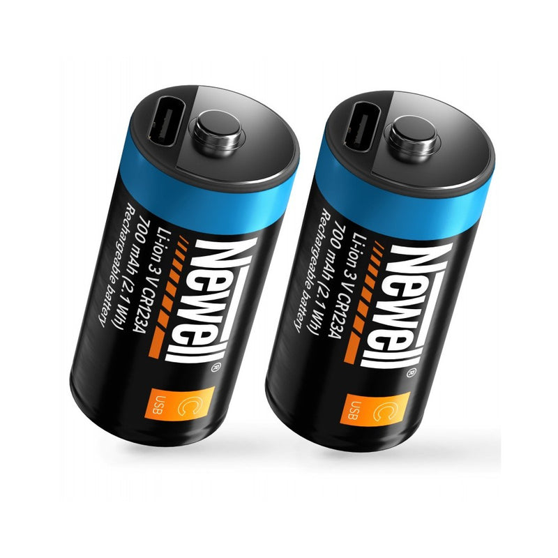 Newell Baterija CR123A USB-C 700mAh, 3V (set od 2)
