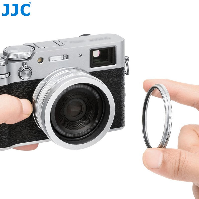 JJC LH-JXVI sjenilo za Fujifilm X100 SILVER