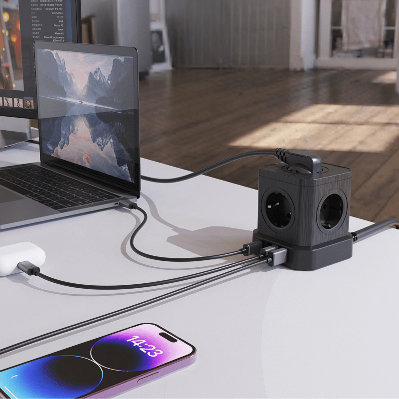 Newell produžni kabl PowerCube 9u1 / GaN punjač