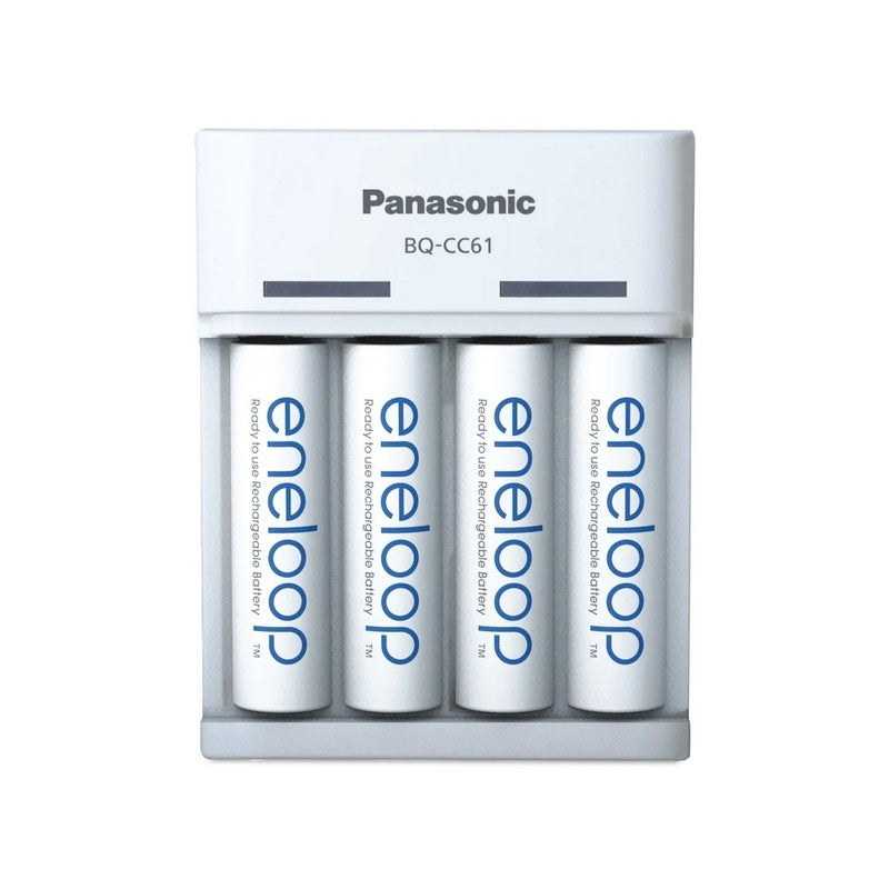 Panasonic ENELOOP Punjač BASIC + 4AA baterije (10 sati) USB