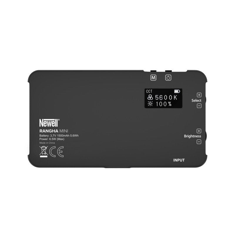 Newell LED panel RGB-W Rangha MINI / on camera LED video light