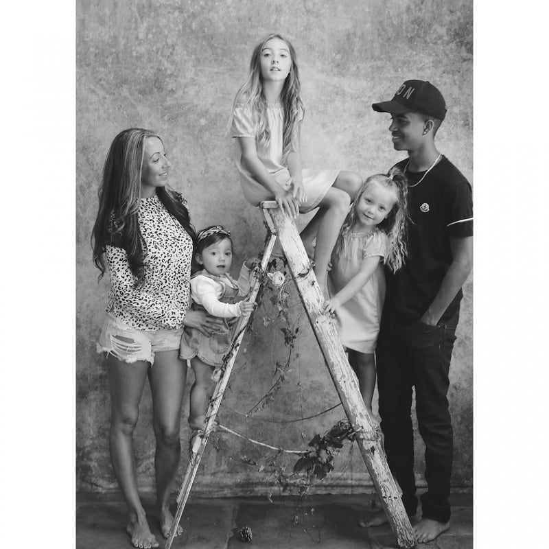 Manfrotto EzyFrame Vintage pozadina 2x2.3m Concrete / s okvirom