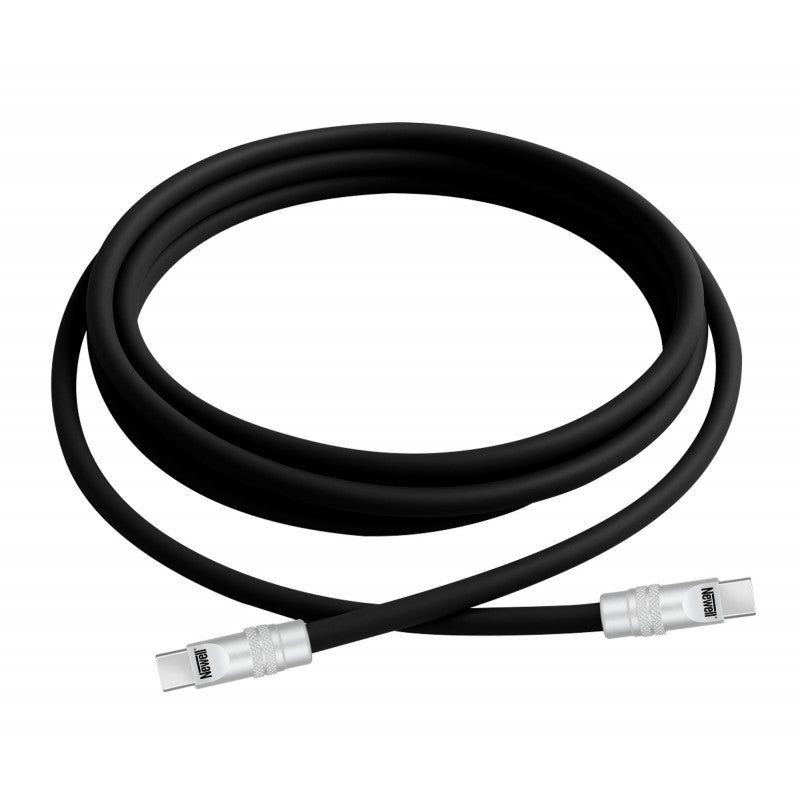 Newell Kabel USB-C - USB-C 100W, 2m sylicone (crni)