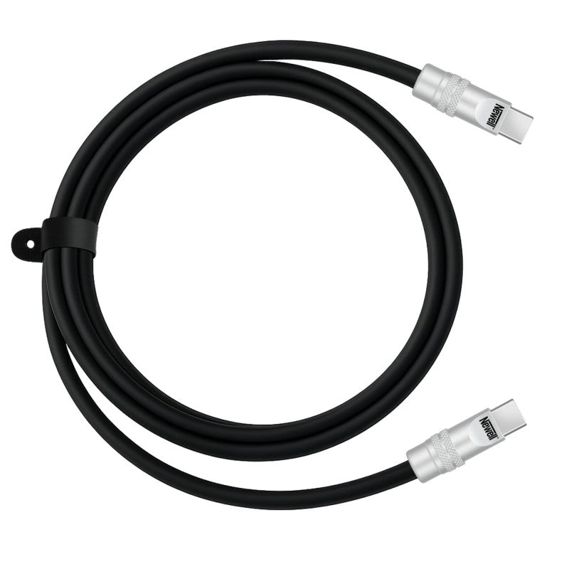 Newell Kabel USB-C - USB-C 100W, 2m sylicone (crni)