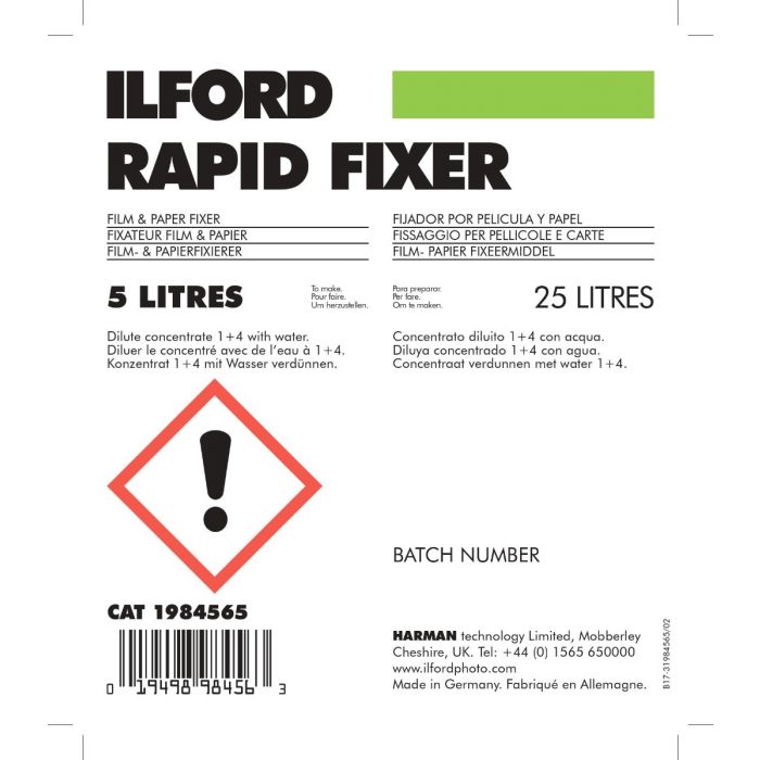 Ilford Fiksir RAPID FIXIR 5lit