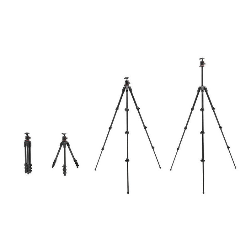 Manfrotto MK055CXPRO4-Q6T karbon stativ + MHXPRO-Q6T AS
