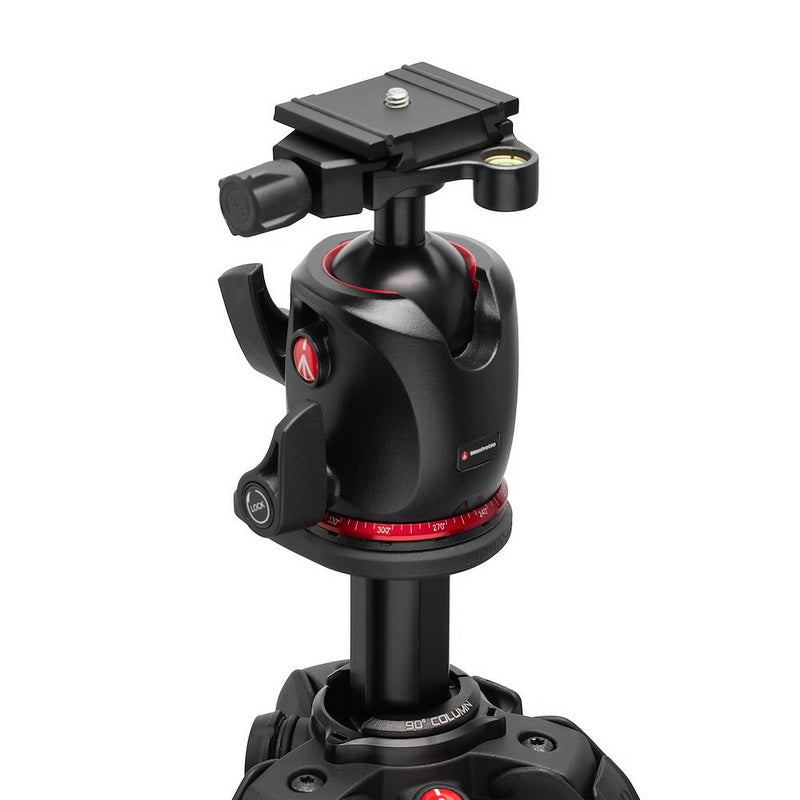 Manfrotto MK055CXPRO4-Q6T karbon stativ + MHXPRO-Q6T AS