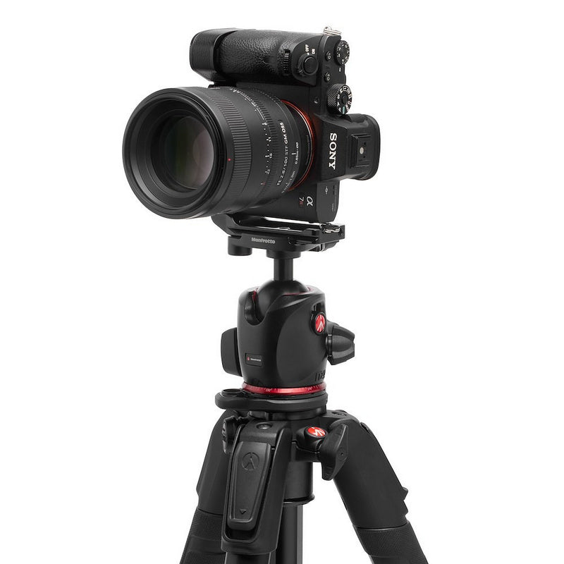 Manfrotto MK055XPRO3-Q6T alu stativ + MHXPRO-Q6T AS