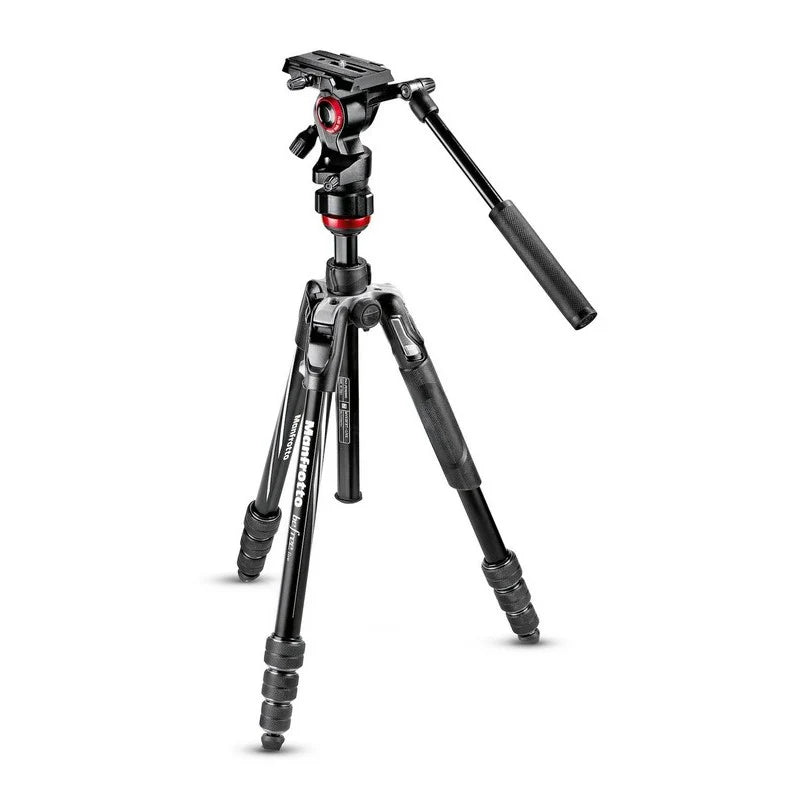 Manfrotto BEFREE LIVE Alu. stativ + gratis mikrofon JOBY JB01734 / BDL