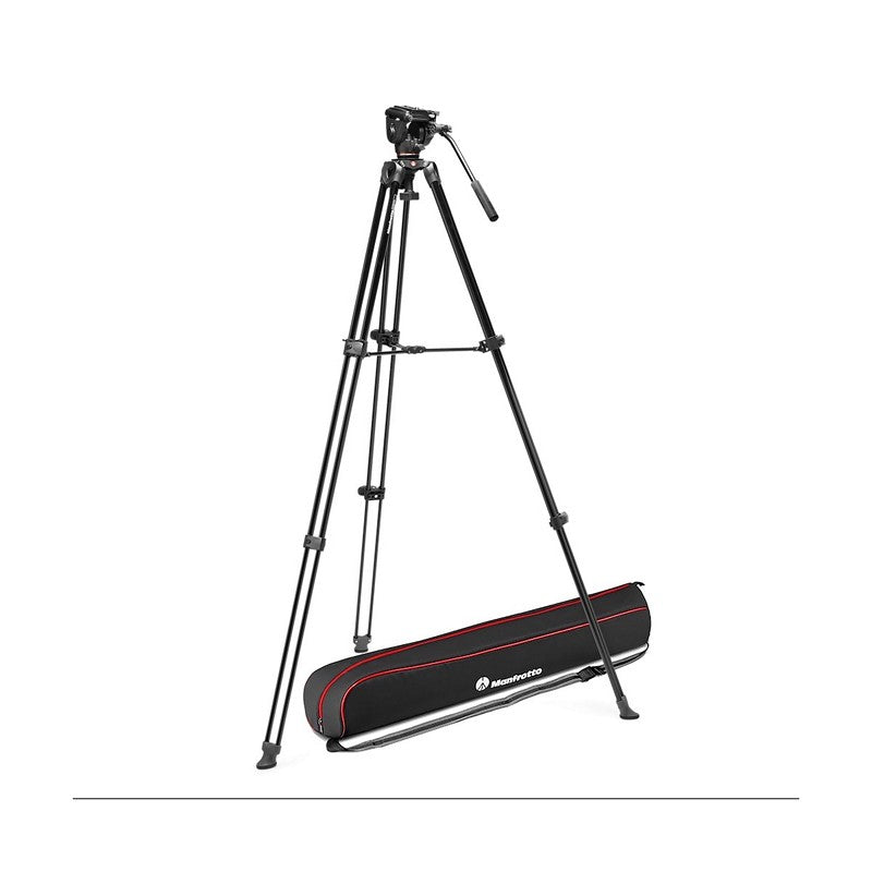 Manfrotto 500X video glava & TWIN LEG ALU VIDEO SYSTEM